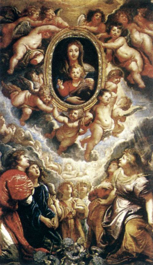 La Vierge adorée par des anges (Madonna della Vallicella)