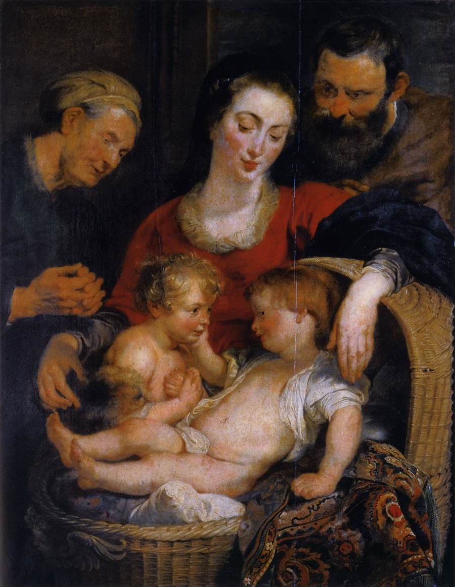 La Sainte Famille avec sainte Élisabeth