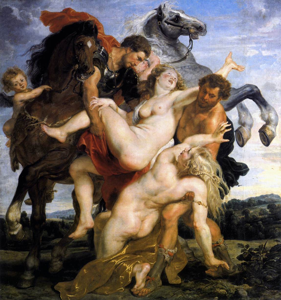 L'enlèvement des filles de Leucippe