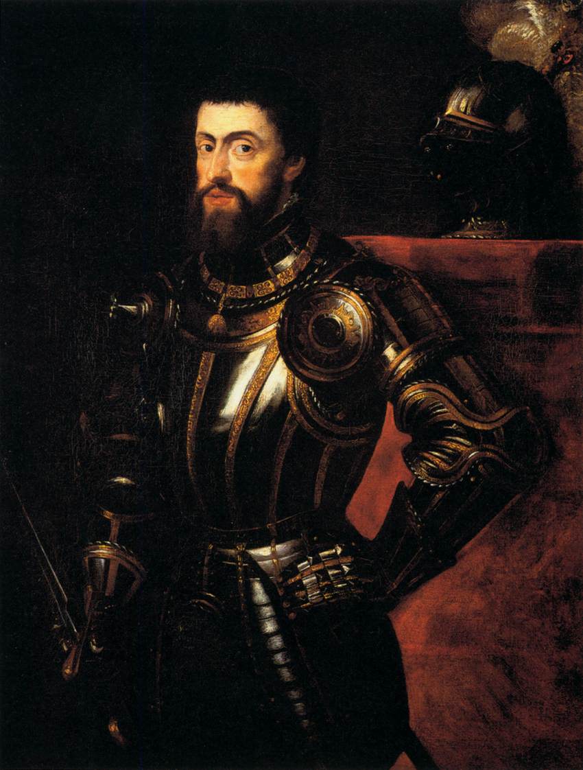 Charles Quint en armure