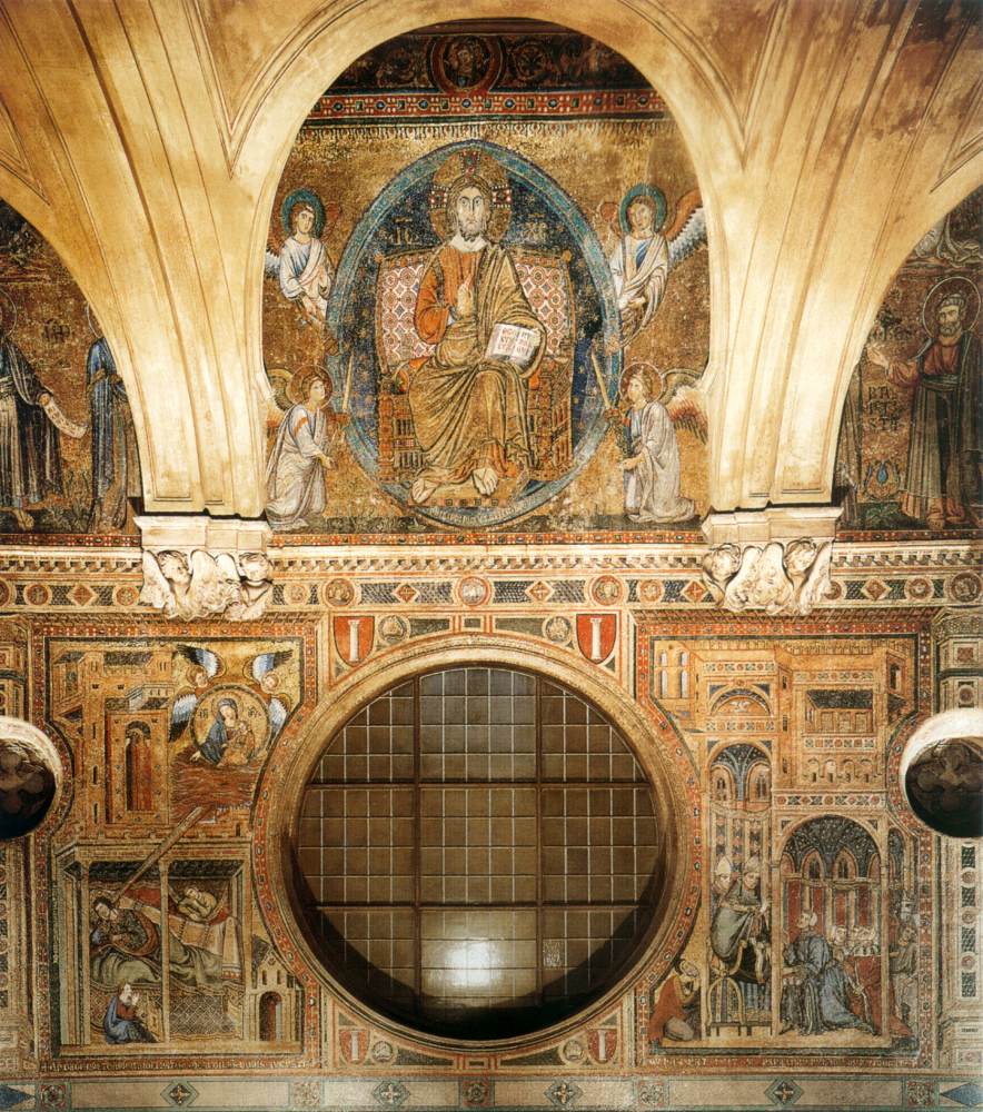 Mosaïque de la façade