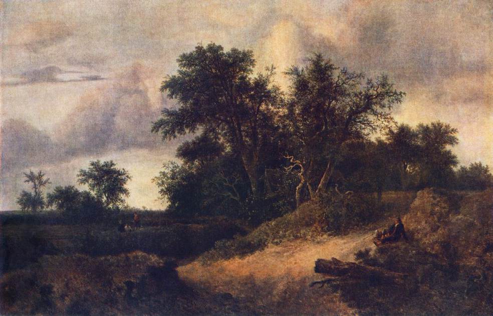 paysage avec a House in the Grove