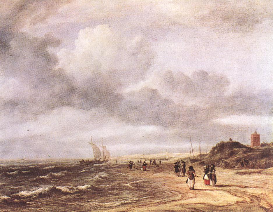 Le rivage d'Egmond-aan-Zee