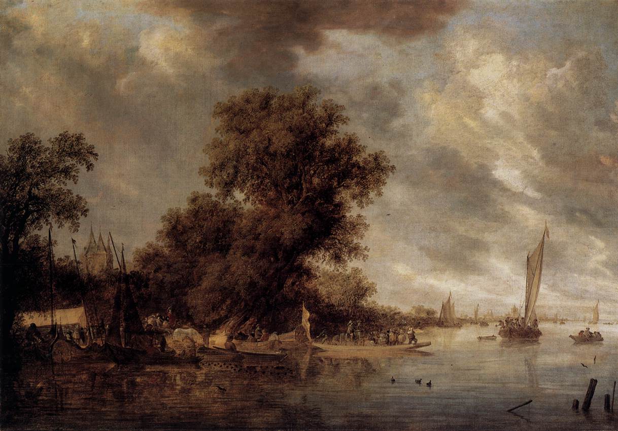 Paysage fluvial à Arnheim