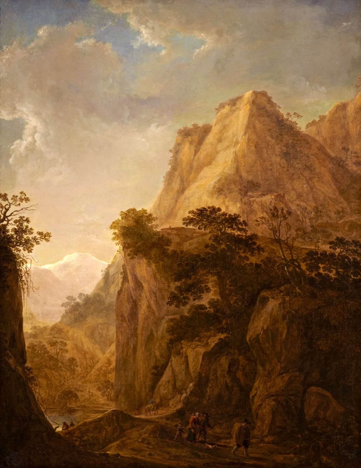 Paysage rocheux