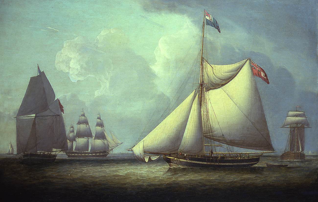 Un cutter naval