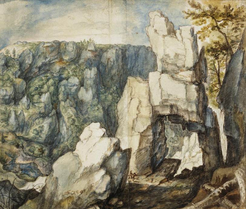 Paysage rocheux