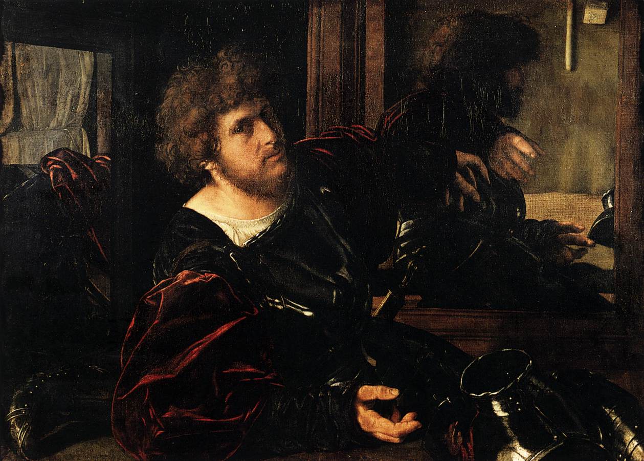 Portrait d'un homme en armure (connu sous le nom de Gaston de Foix)