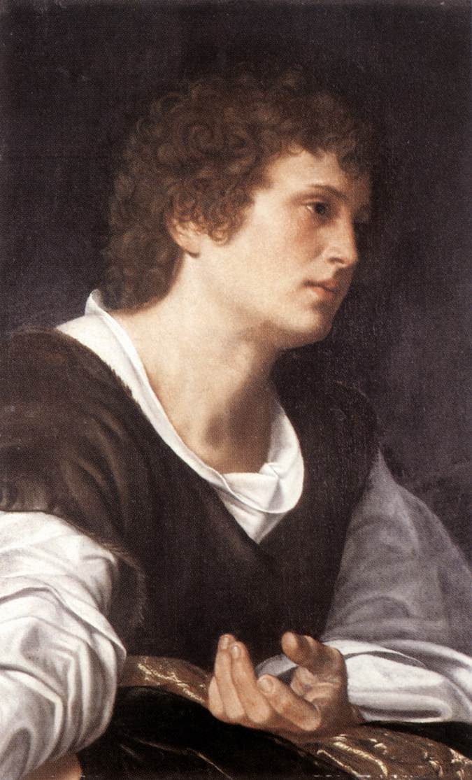 Buste d'un jeune homme