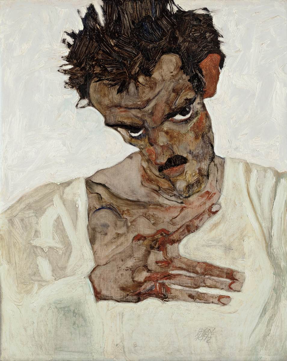 Autoportrait à la tête inclinée