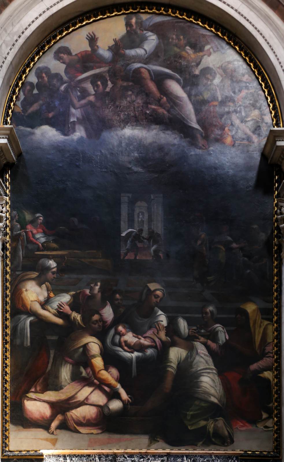 La naissance de la Vierge