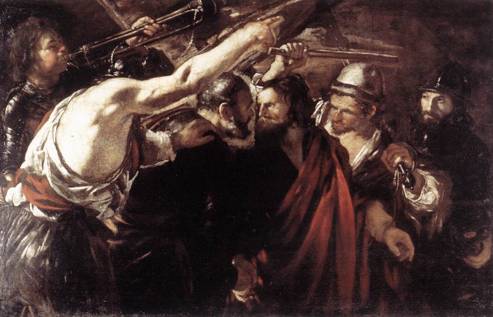 La séparation de saint Pierre et de saint Paul conduisant au martyre