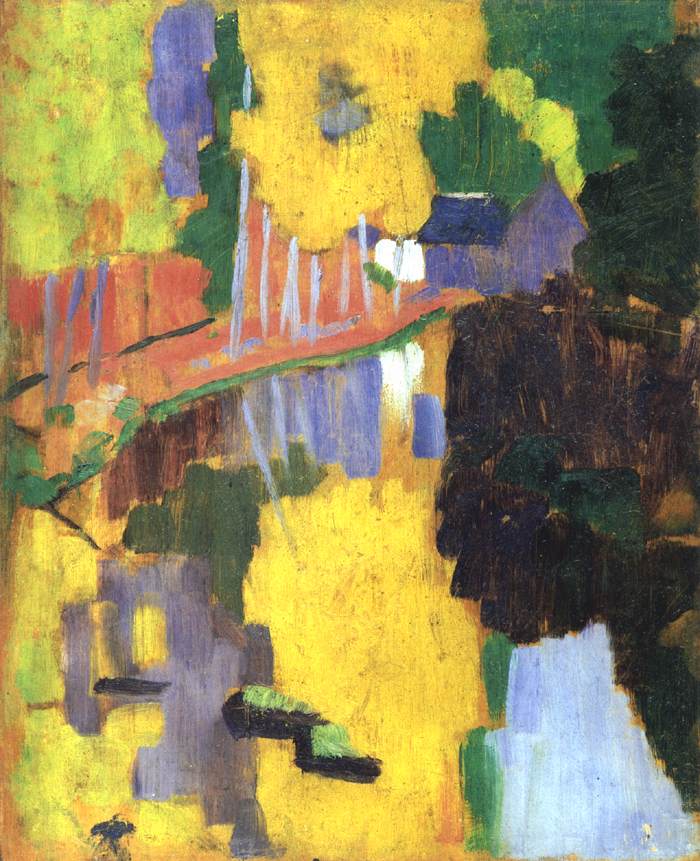 Le Talisman (la rivière Aven au Bois d'Amour)