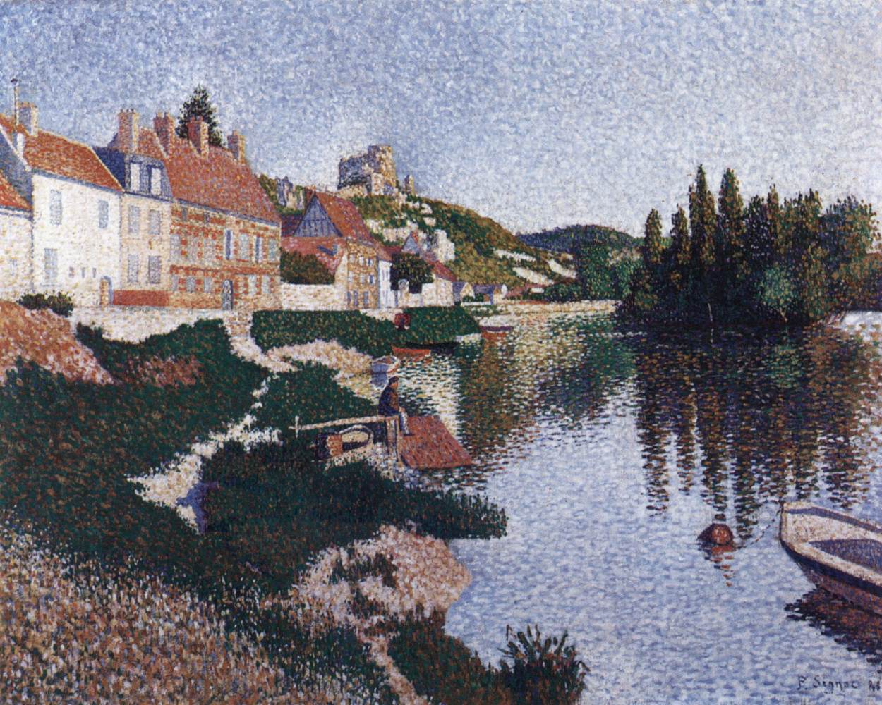 La berge à Petit-Andely