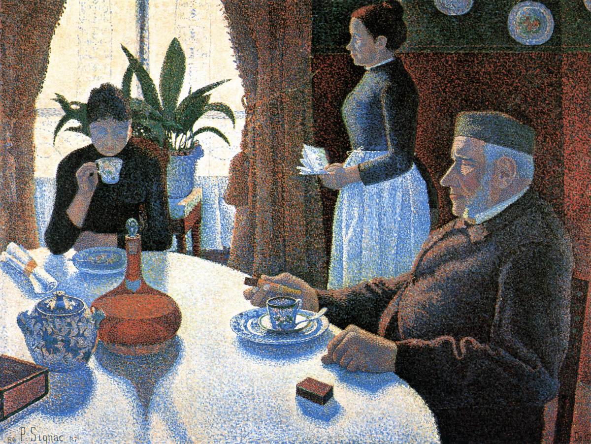 Le petit déjeuner (La salle à manger)