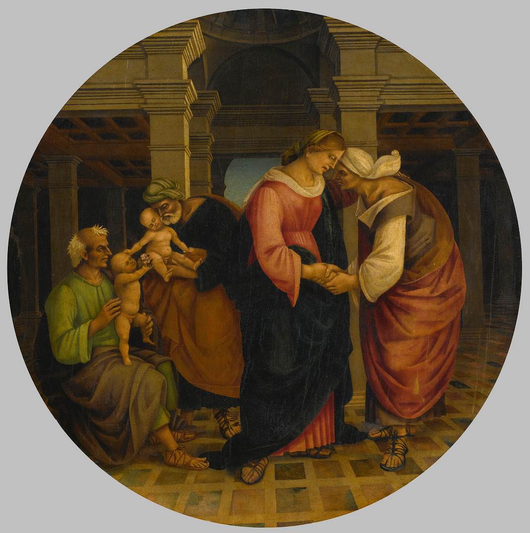 La Sainte Famille avec saint Jean, sainte Élisabeth et saint Zacharie