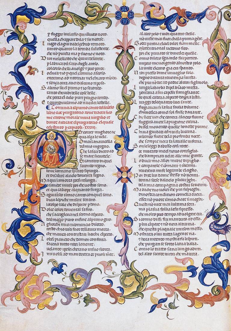 La Divine Comédie de Dante Alighieri (folio 27v)
