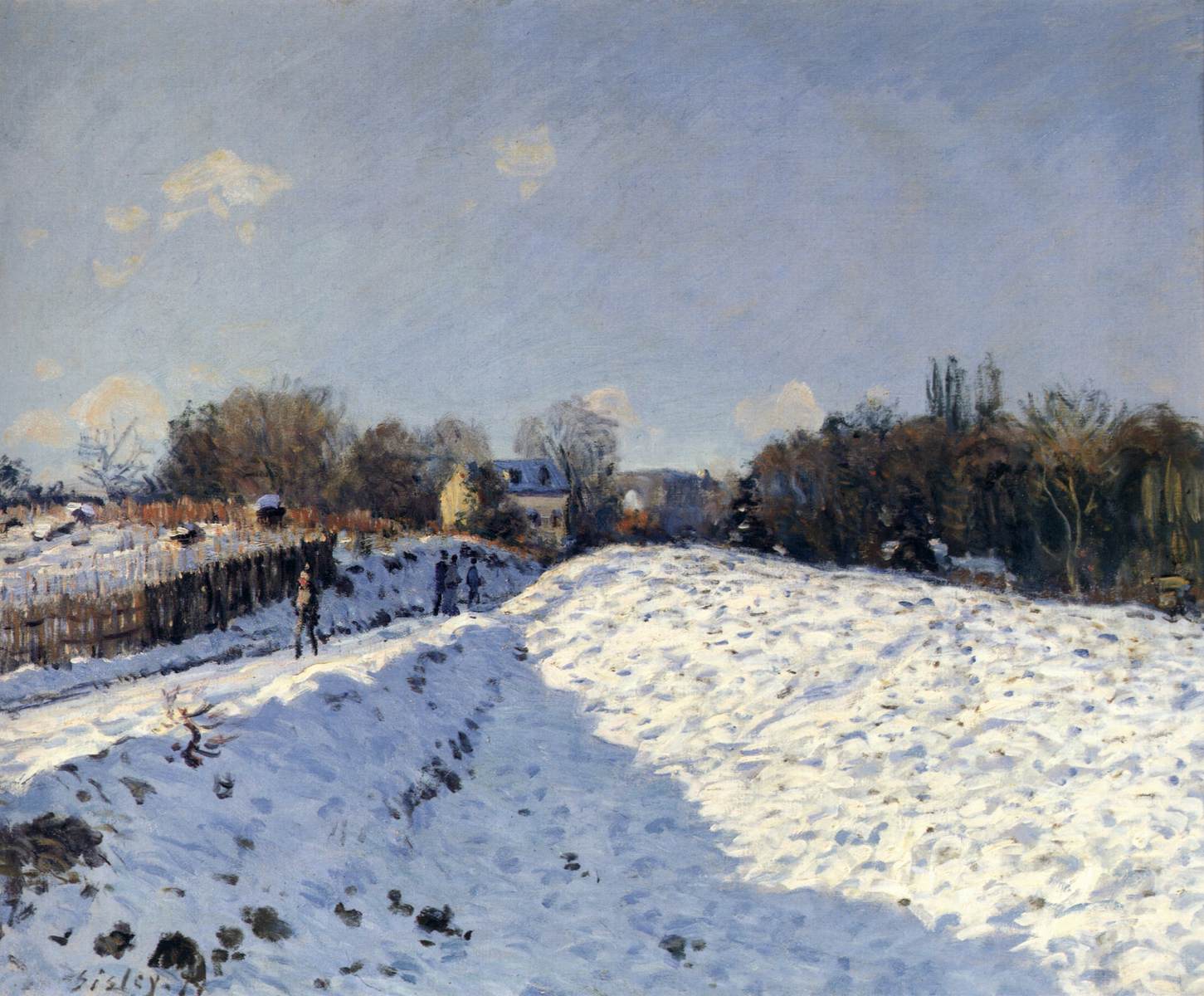Effet de neige à Argenteuil