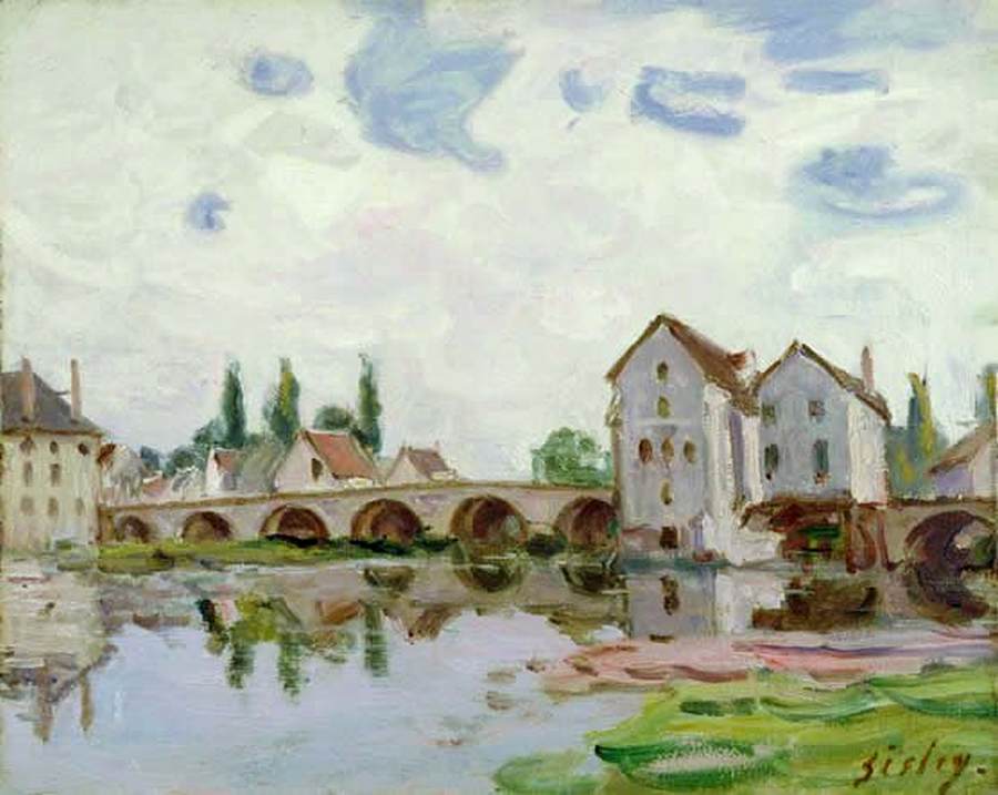 Vue de Moret-sur-Loing