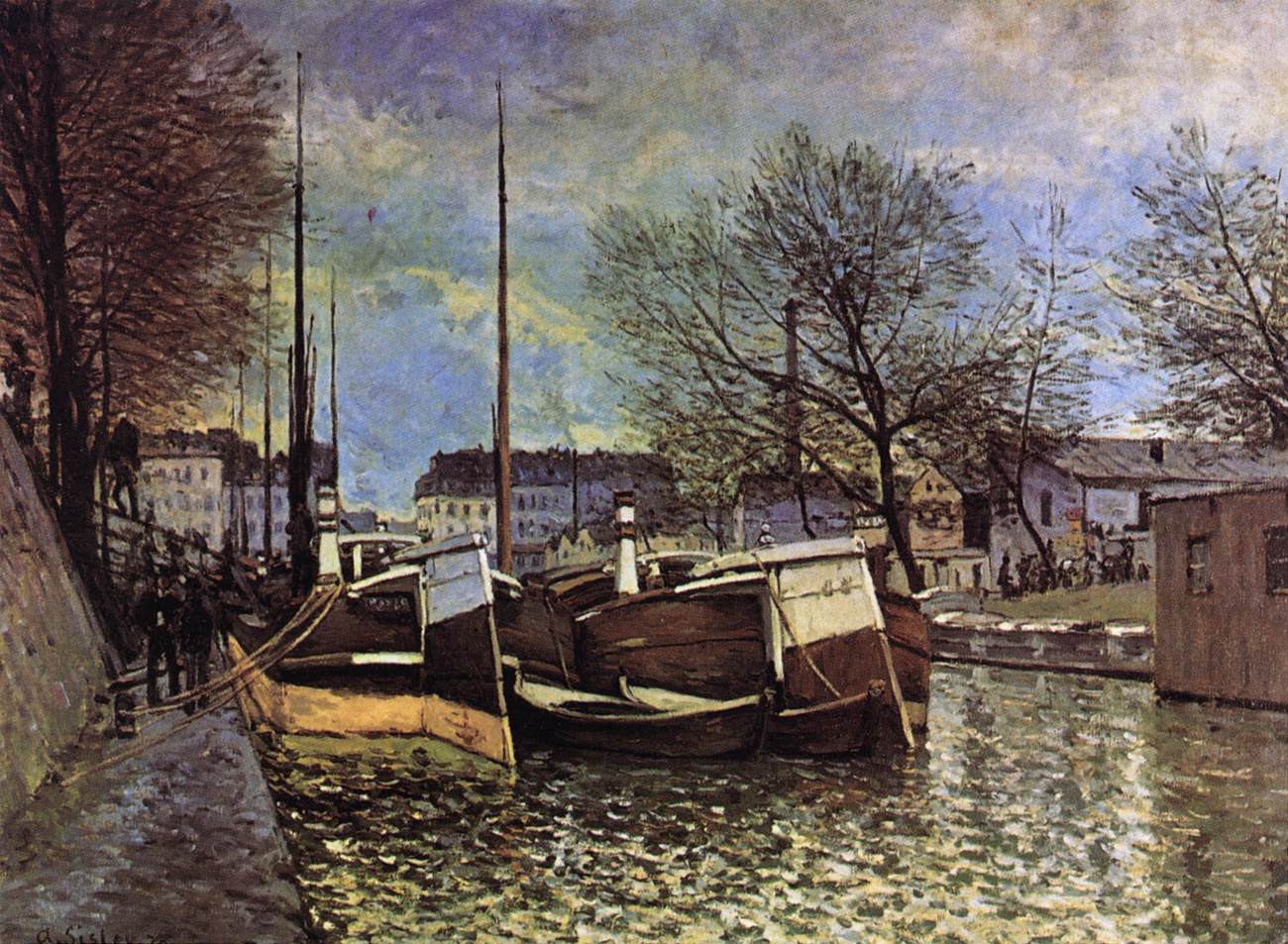 Canal Saint-Martin à Paris