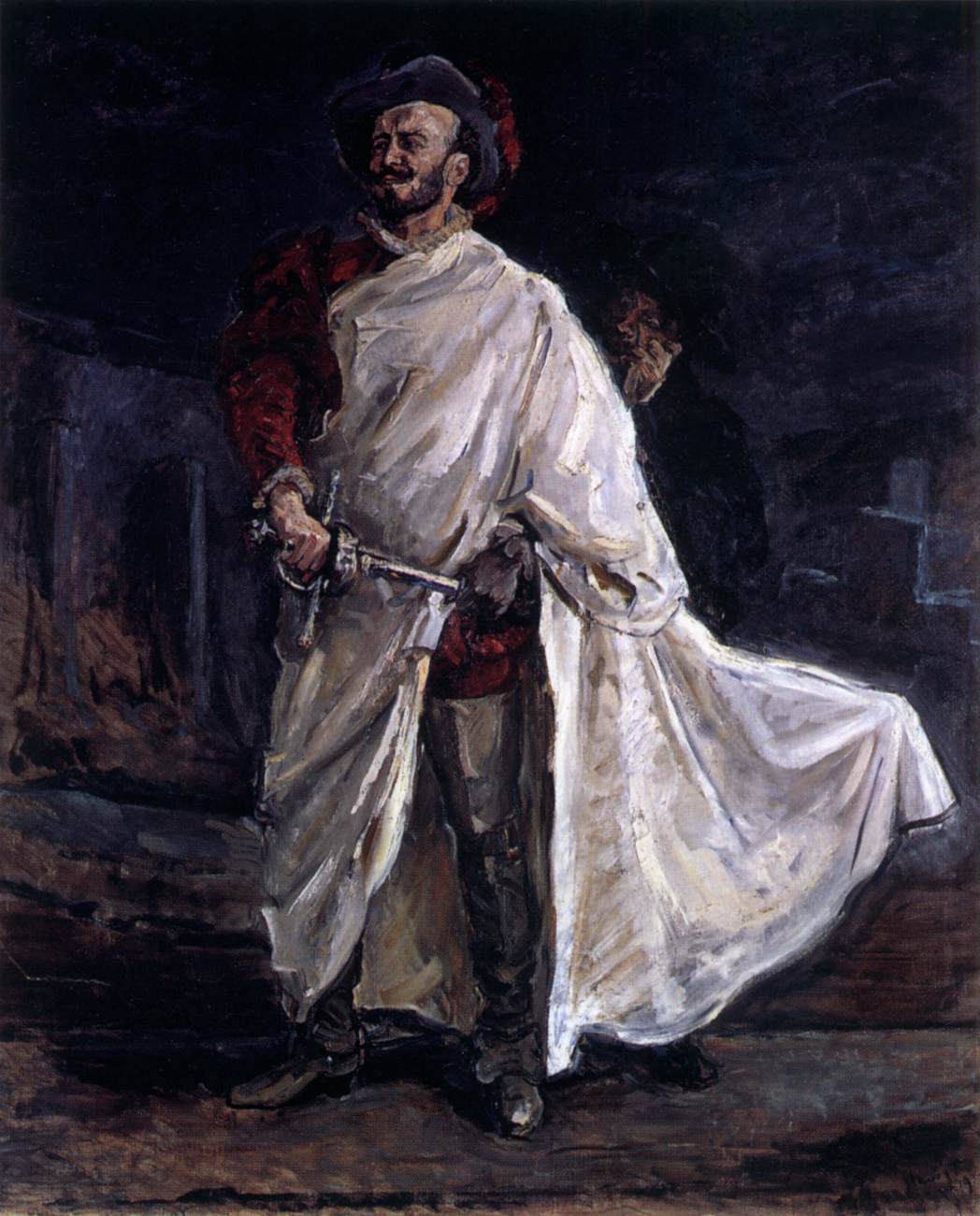 Le chanteur Francisco d'Andrade dans le rôle de Don Giovanni