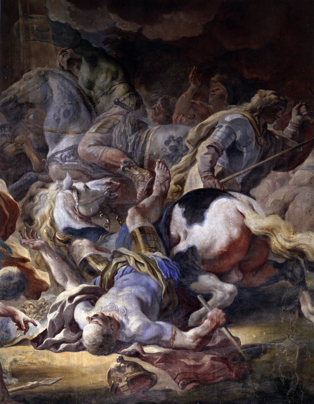 La conversion de saint Paul (détail)