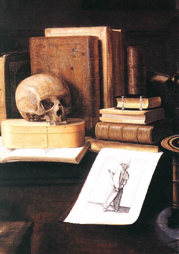 La grande vanité (nature morte) (détail)