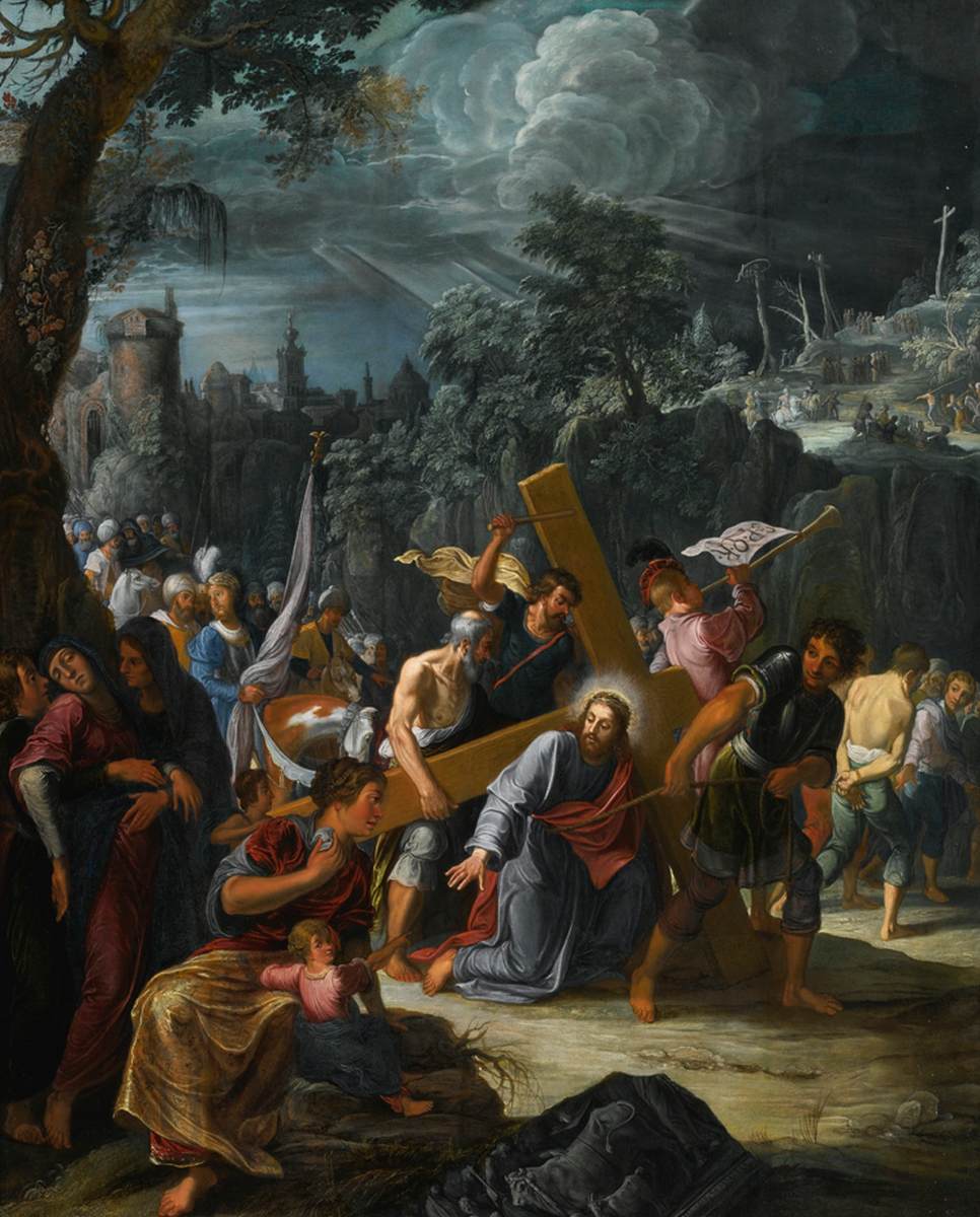 Le Christ sur la route du Calvaire