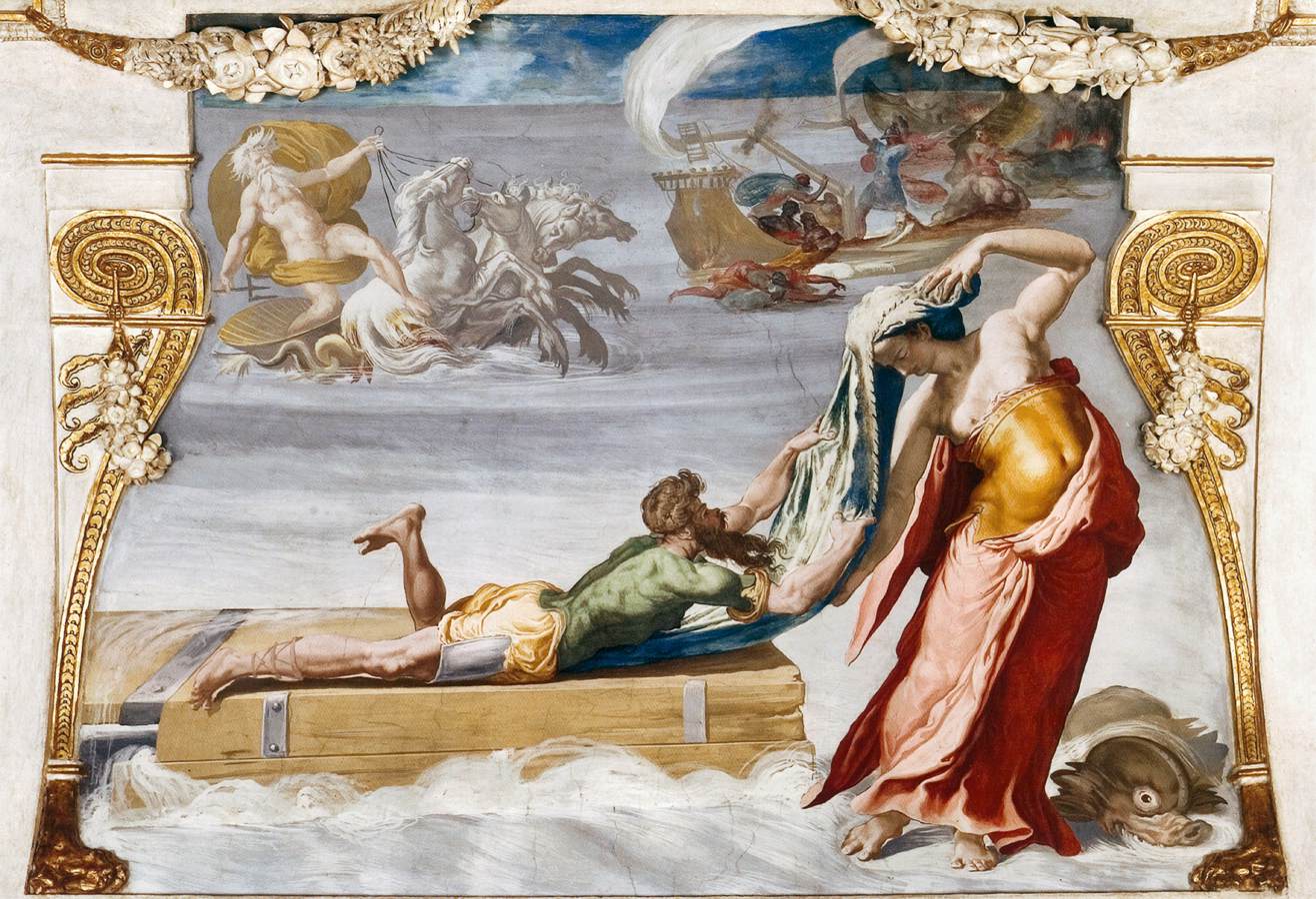 Ulysse et Ino Léucothée (scène 8)