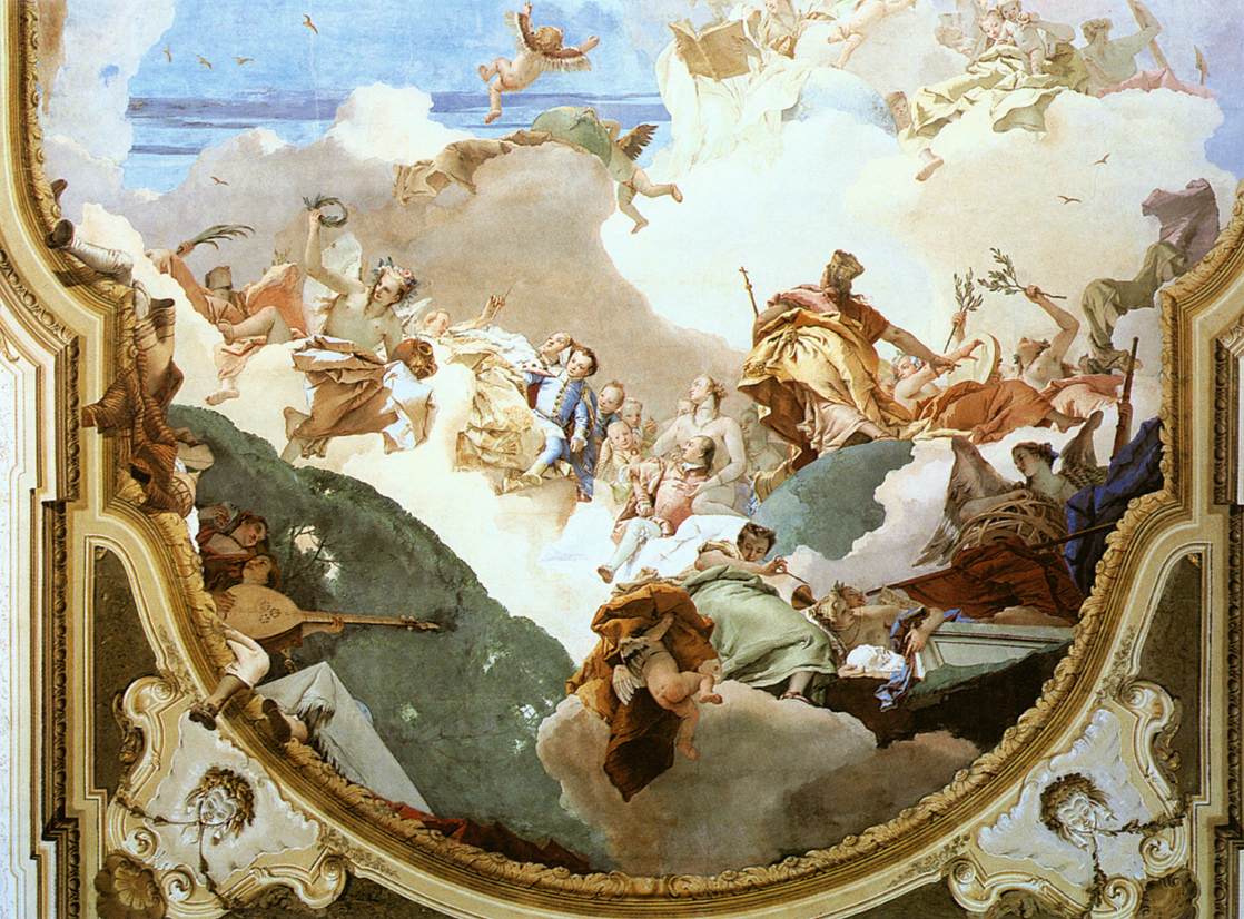 L'Apothéose de la famille Pisani (détail)