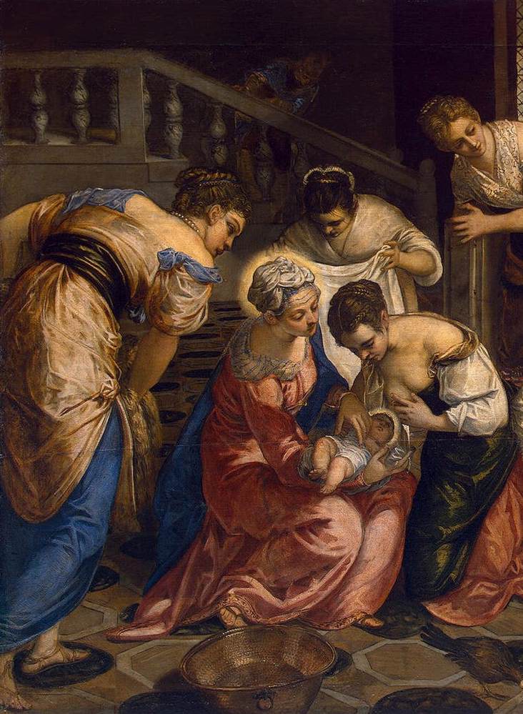 La Naissance de Jean-Baptiste (détail)