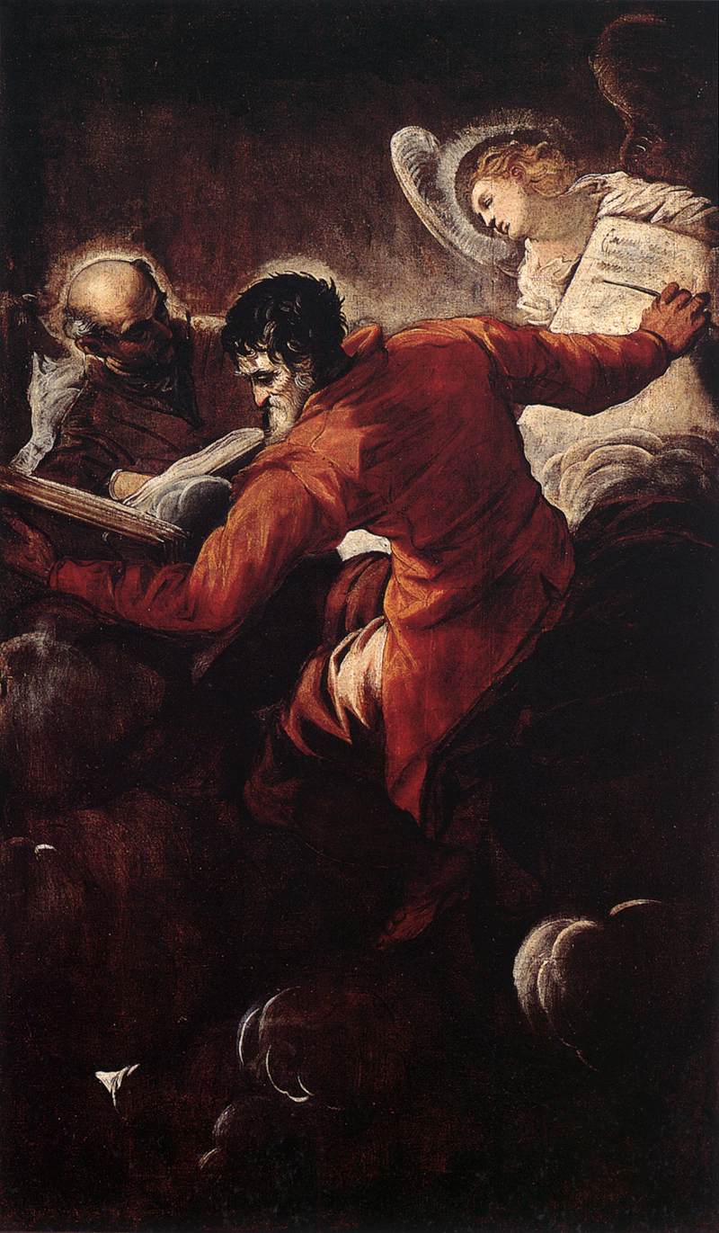 Les évangélistes Luc et Matthieu