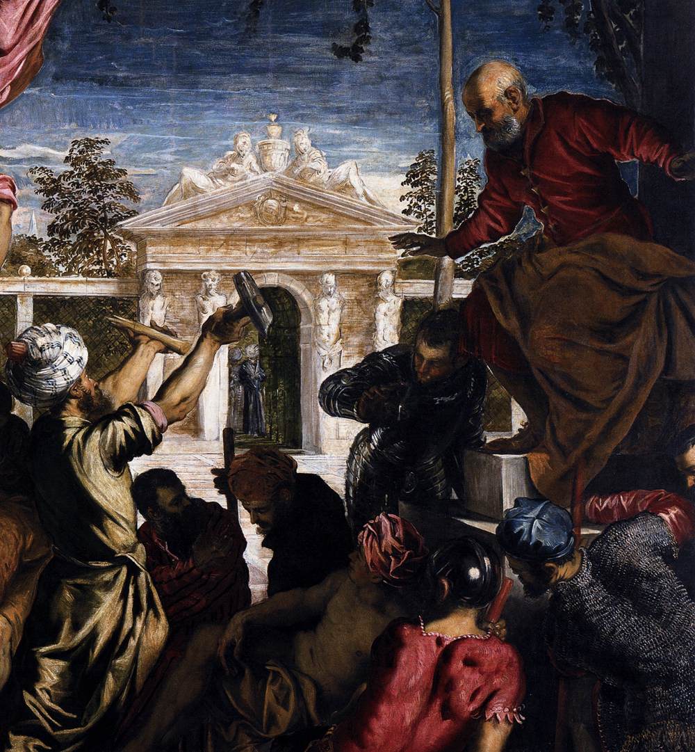 Le Miracle de saint Marc libérant l'esclave (détail)