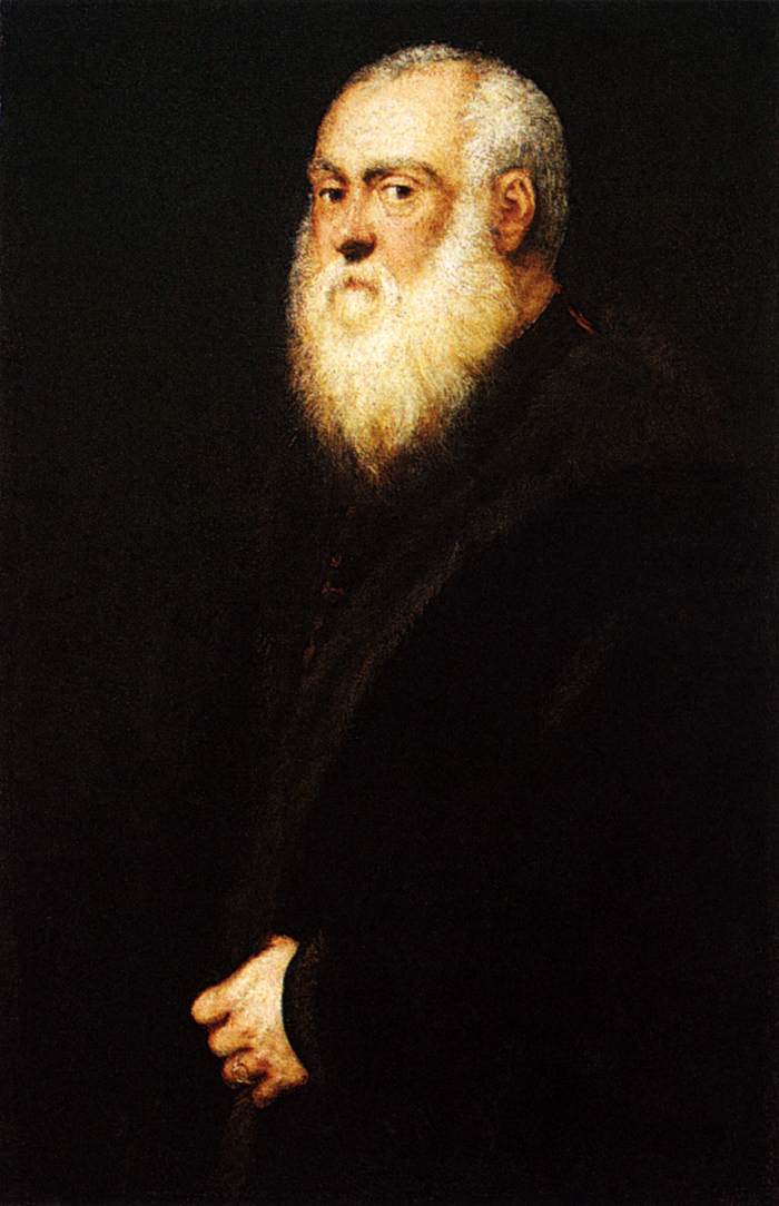Portrait d'un homme à barbe blanche