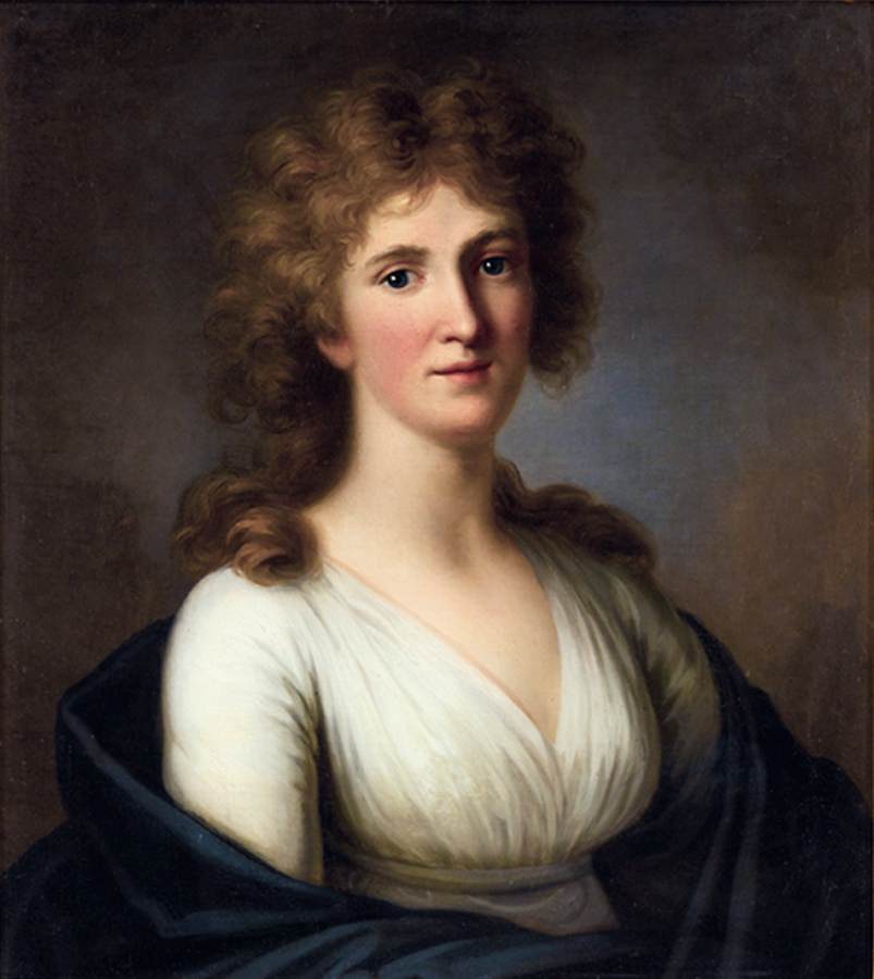 Portrait de Sara Anna von Miltitz