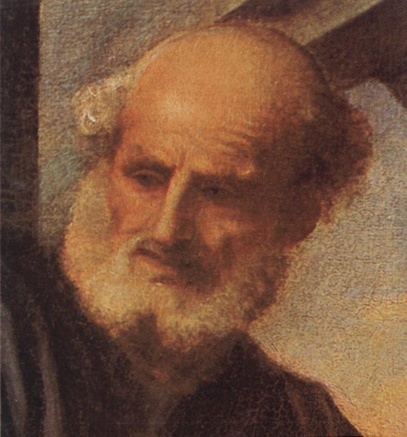 Madone avec des saints et des membres de la famille Pesaro (détail)