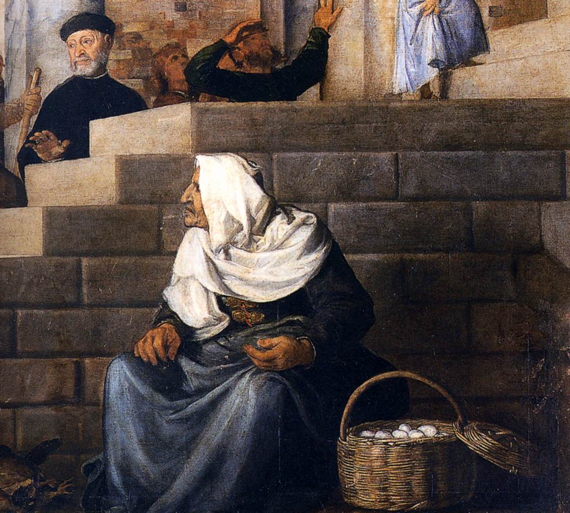 Présentation de la Vierge au Temple (détail)