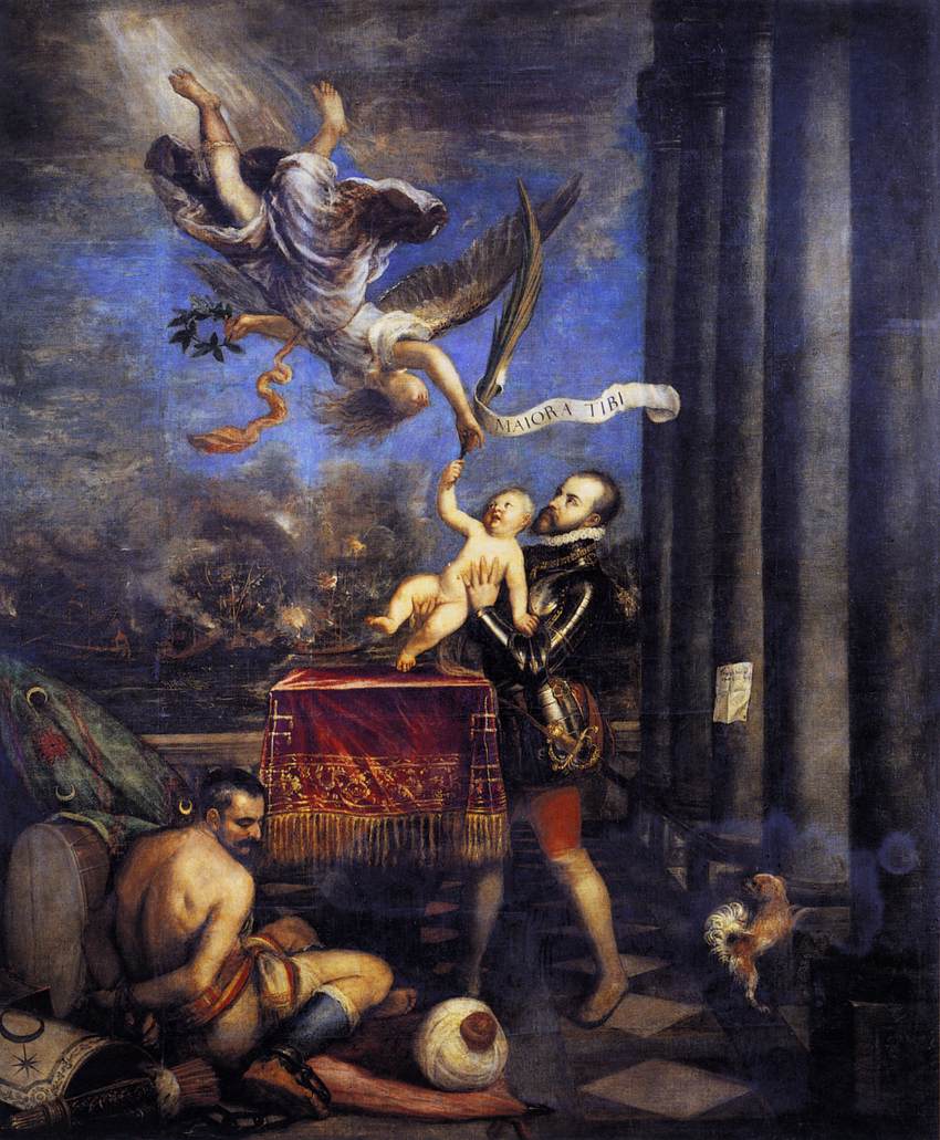 Philippe II offrant Don Fernando à la Victoire