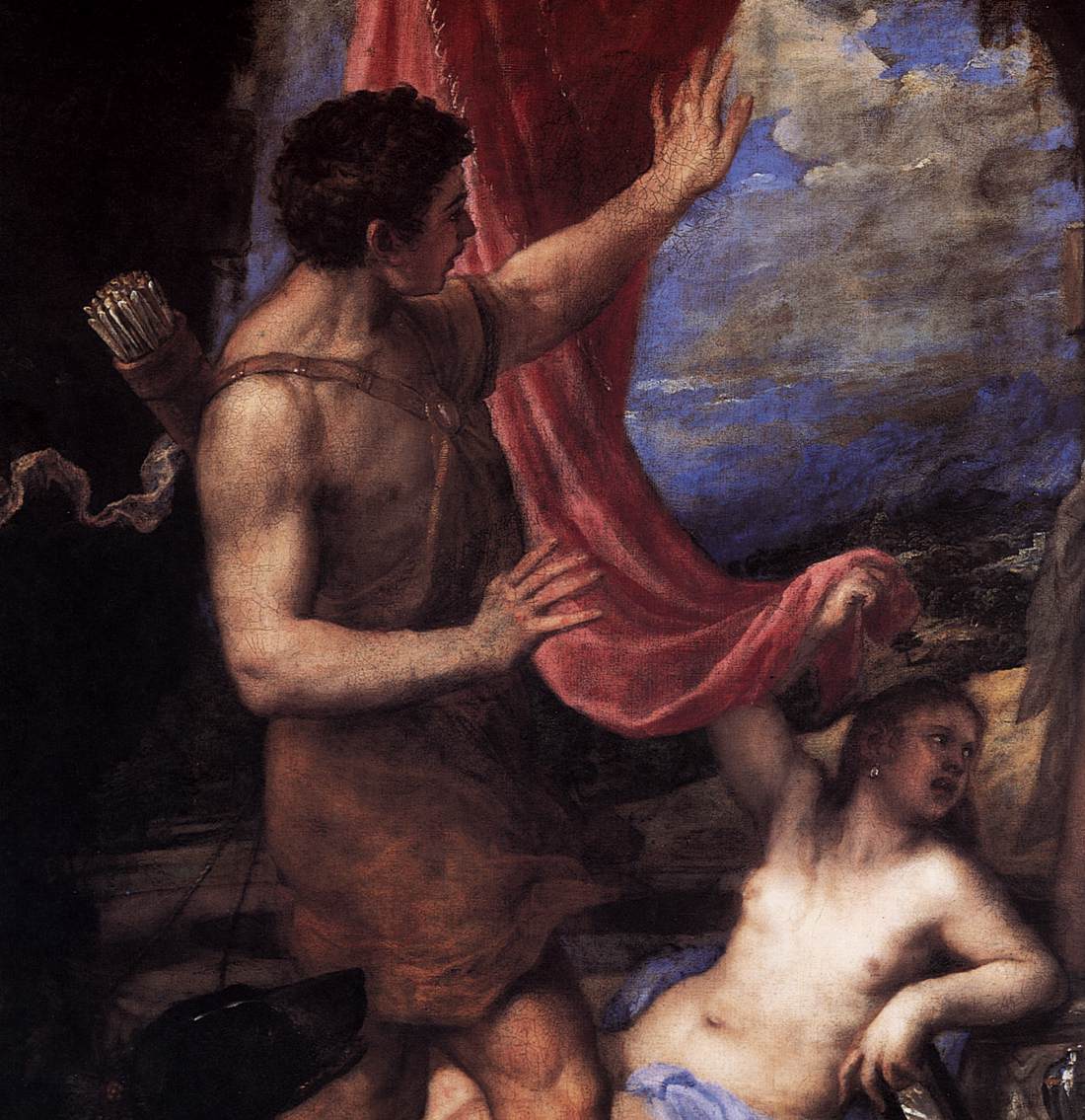 Diane et Actéon (détail)
