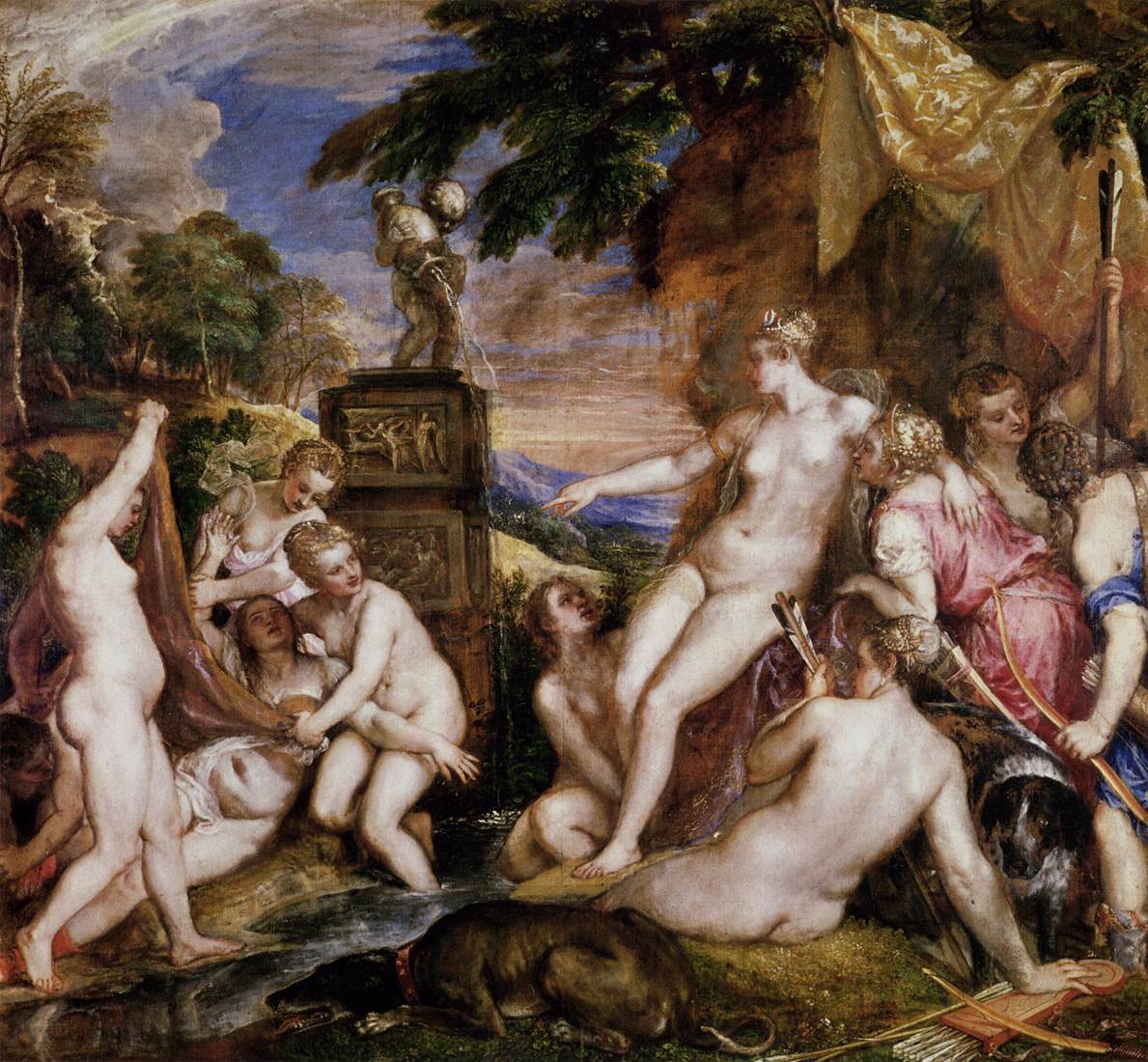 Diane et Callisto