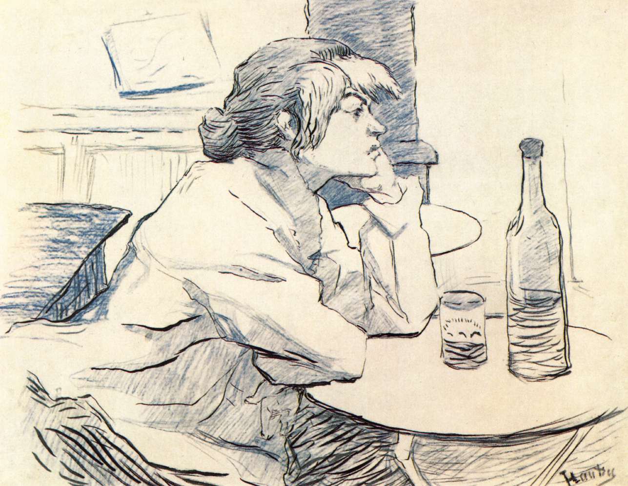 La Gueule de bois : Le Buveur (Suzanne Valadon)