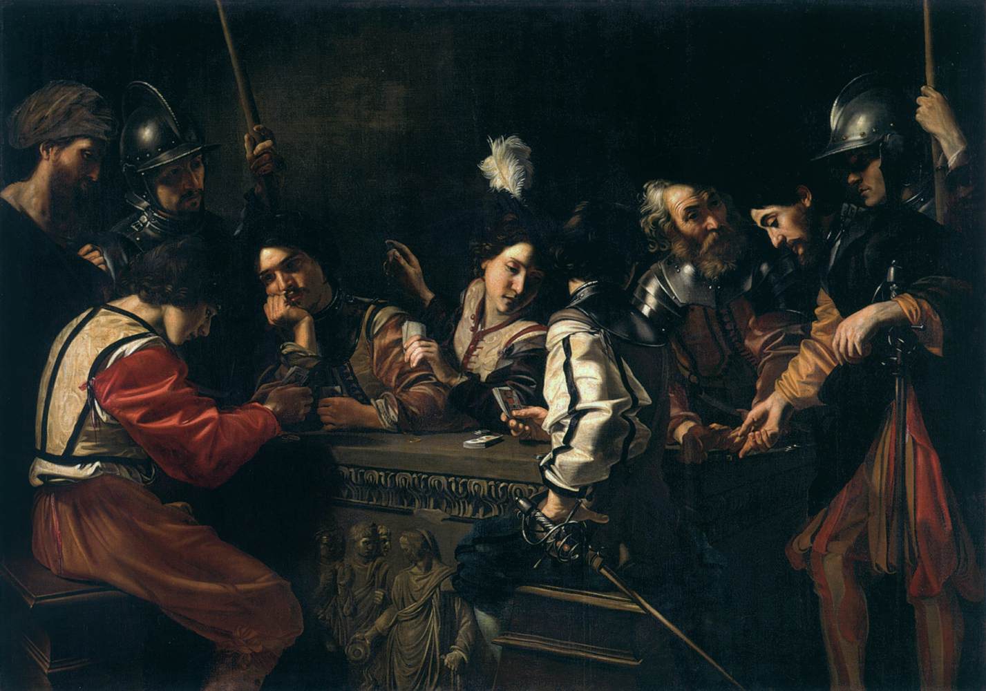 La salle de garde
