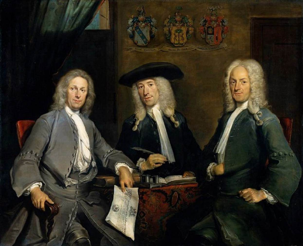 Les trois gouverneurs de la guilde des chirurgiens d'Amsterdam