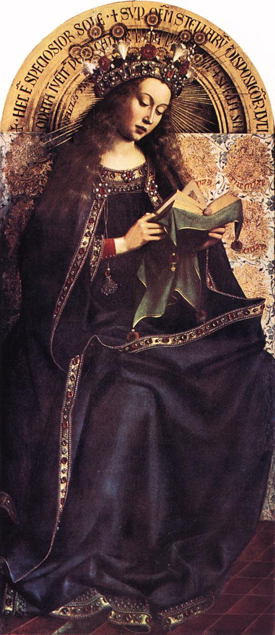 Le Retable de Gand : Vierge Marie
