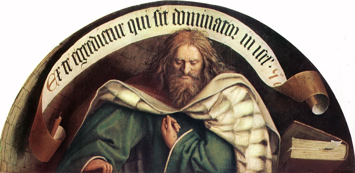 Le Retable de Gand: Prophète Michée
