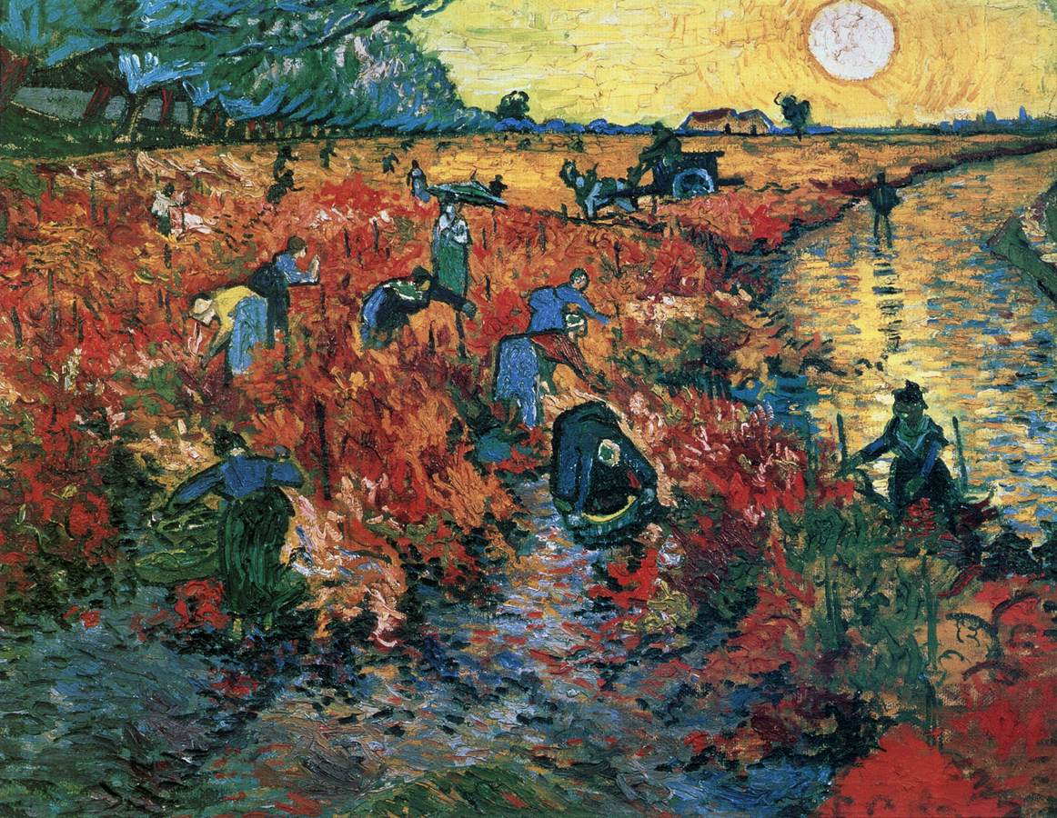 La vigne rouge