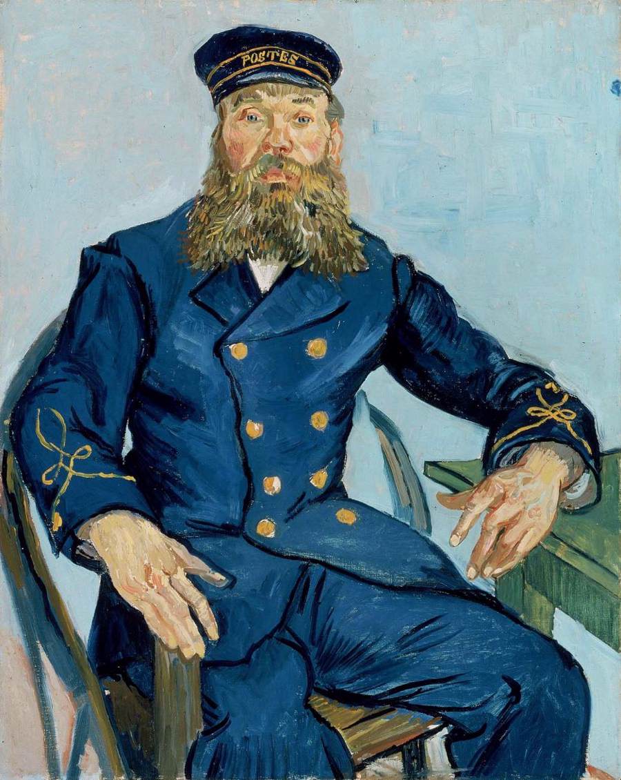 Portrait du facteur Joseph Roulin
