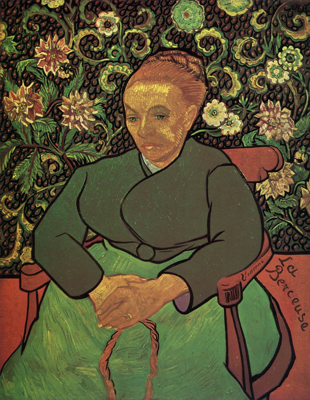 Portrait de Madame Augustine Roulin (La Berceuse)