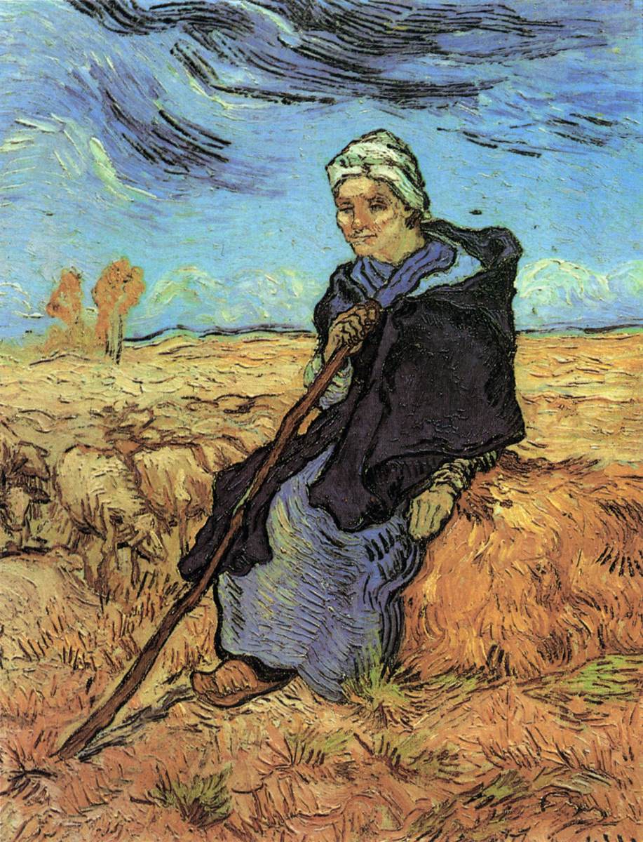 La Bergère (d'après Millet)