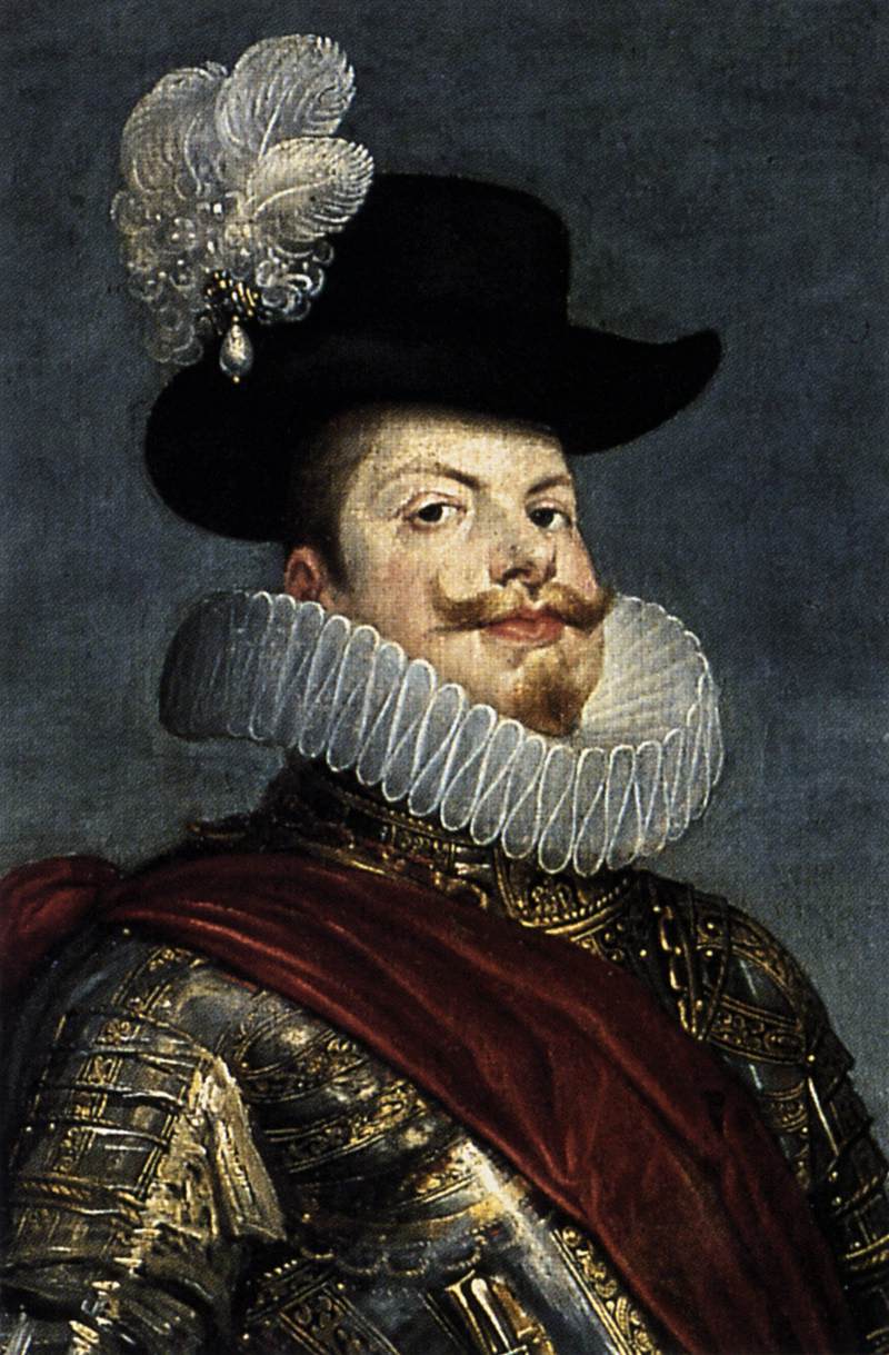 Philippe III à cheval (détail)